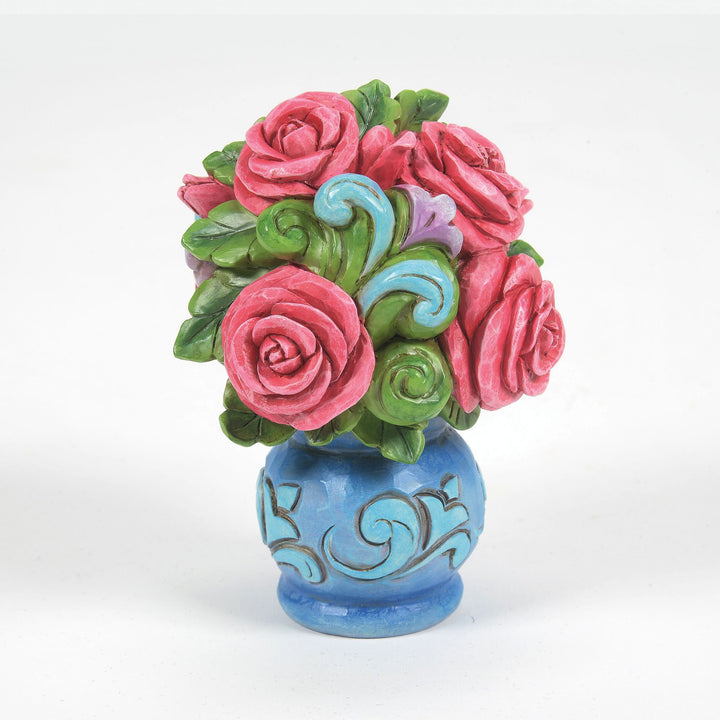 Rose Bouquet Mini Figurine