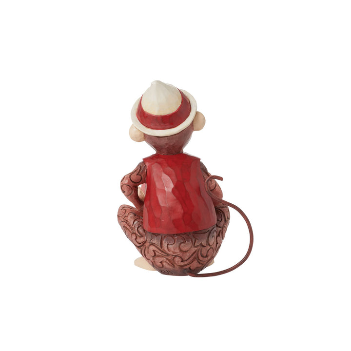 Monkey with Heart Figurine