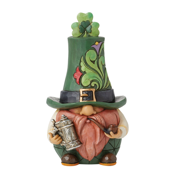 Leprechaun with Stein Figurine