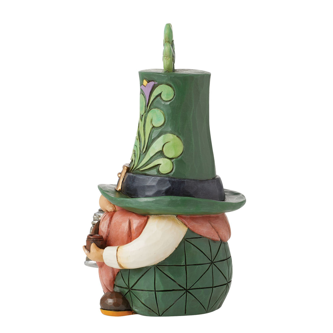 Leprechaun with Stein Figurine