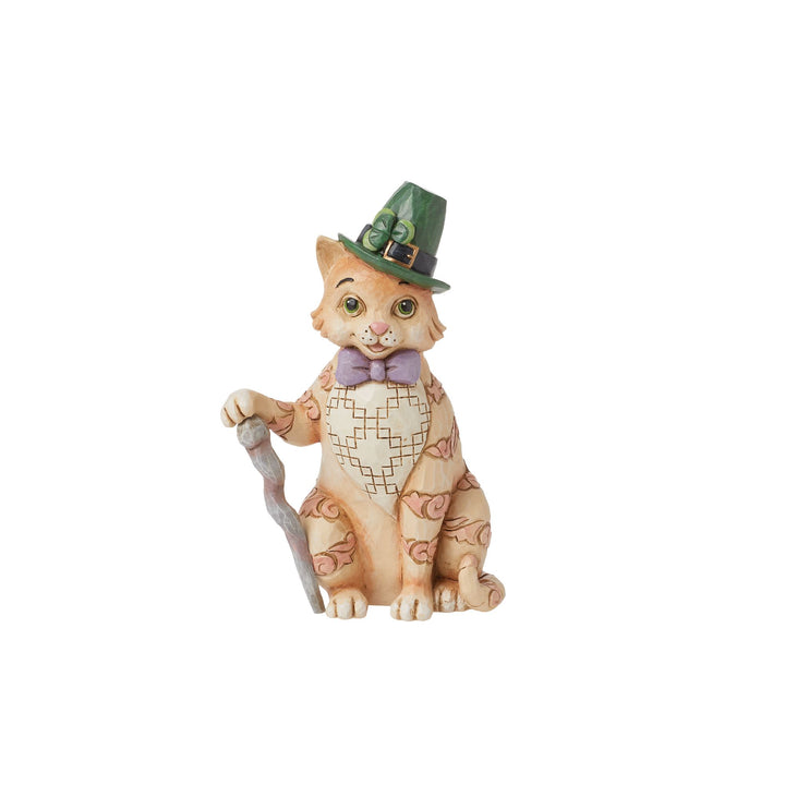 Irish Tabby Cat Figurine