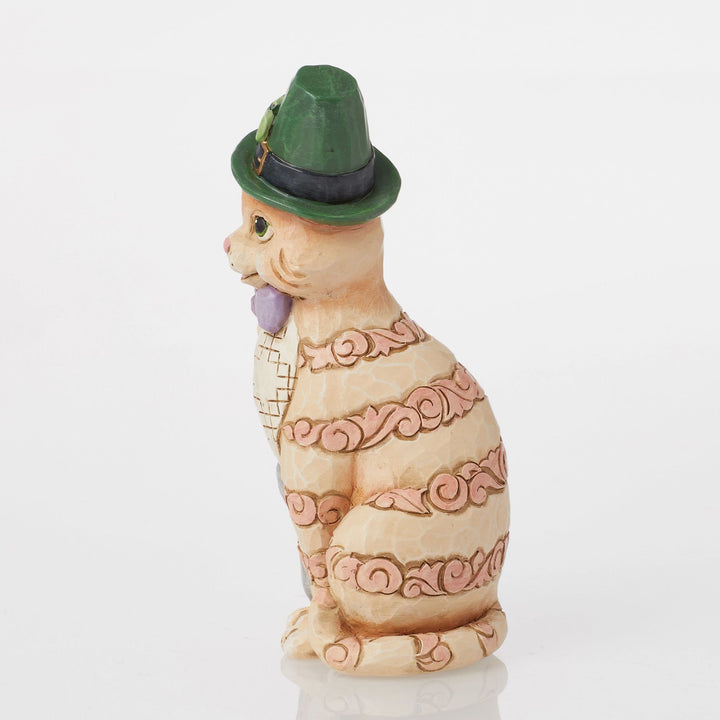 Irish Tabby Cat Figurine