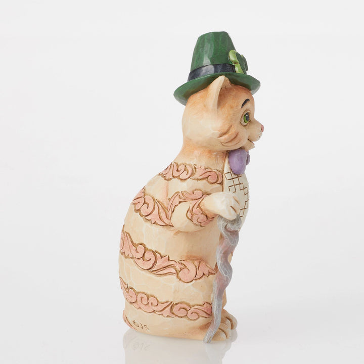 Irish Tabby Cat Figurine