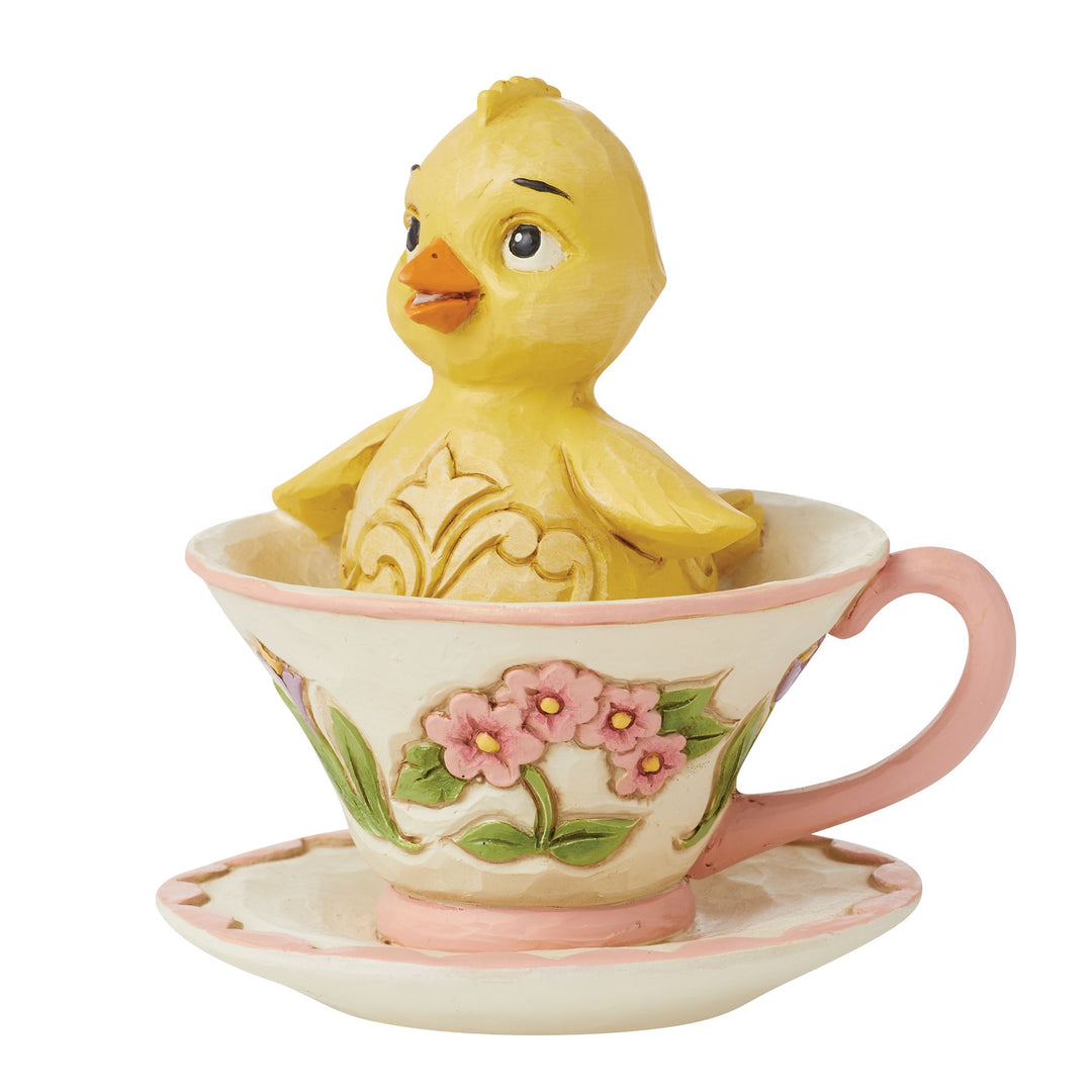 Chick in Teacup Mini Figurine