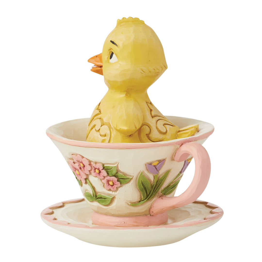 Chick in Teacup Mini Figurine