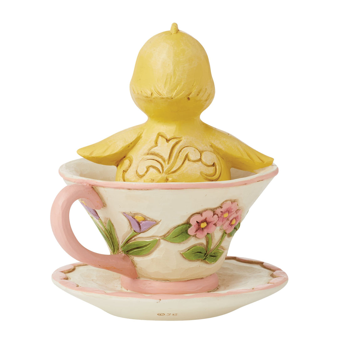 Chick in Teacup Mini Figurine