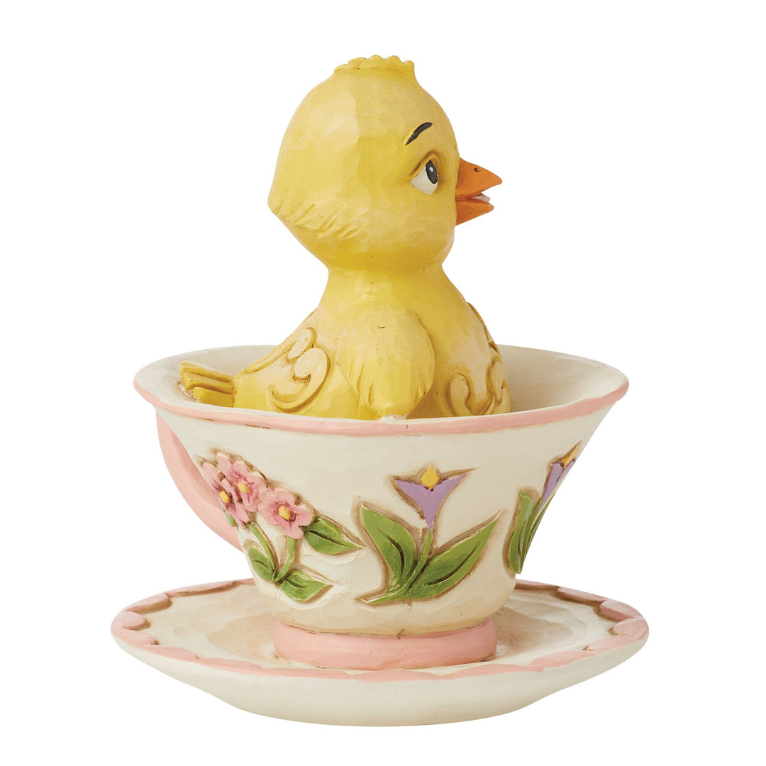 Chick in Teacup Mini Figurine