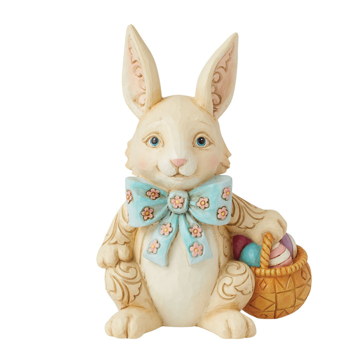 Easter Bunny with Bow Pint Fig