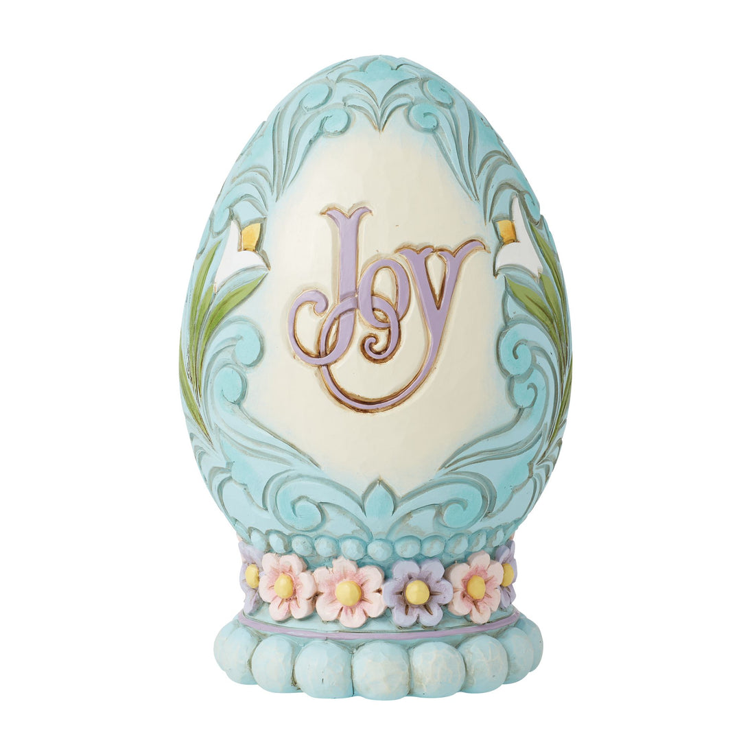 Egg with Church Scene Figurine – Jim Shore