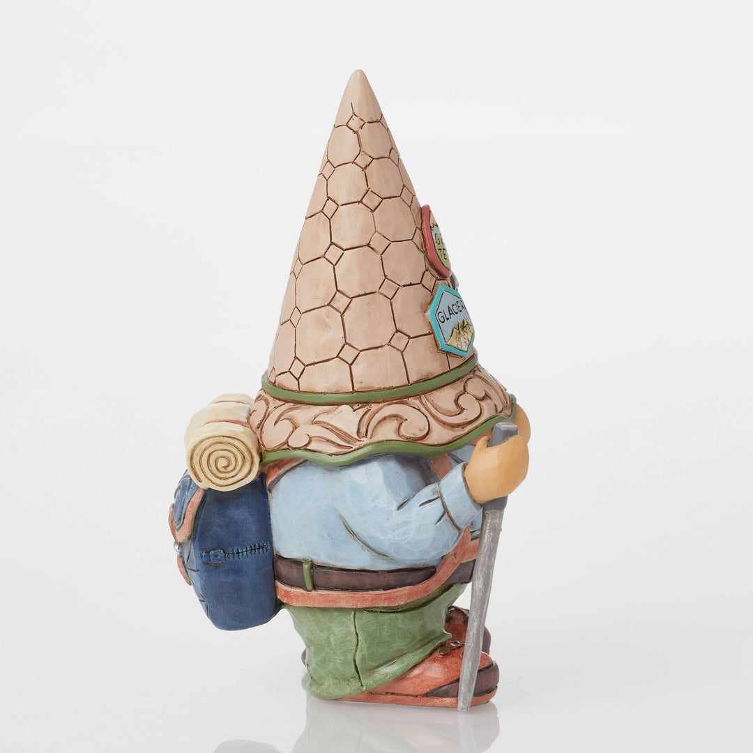 Hiker Gnome Figurine