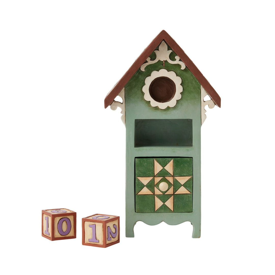 Birdhouse Perpetual Calendar