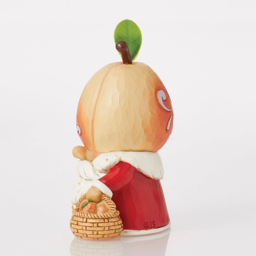 Peach Gnome Figurine