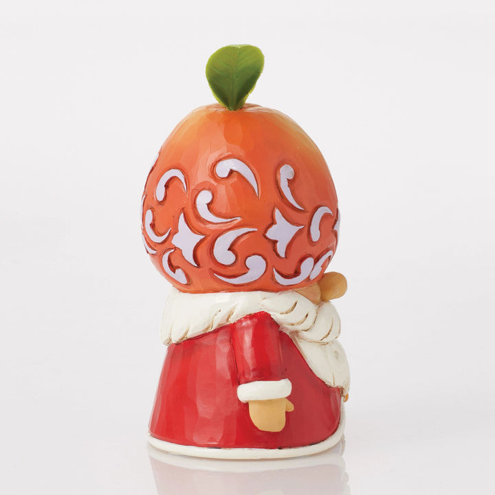 Peach Gnome Figurine