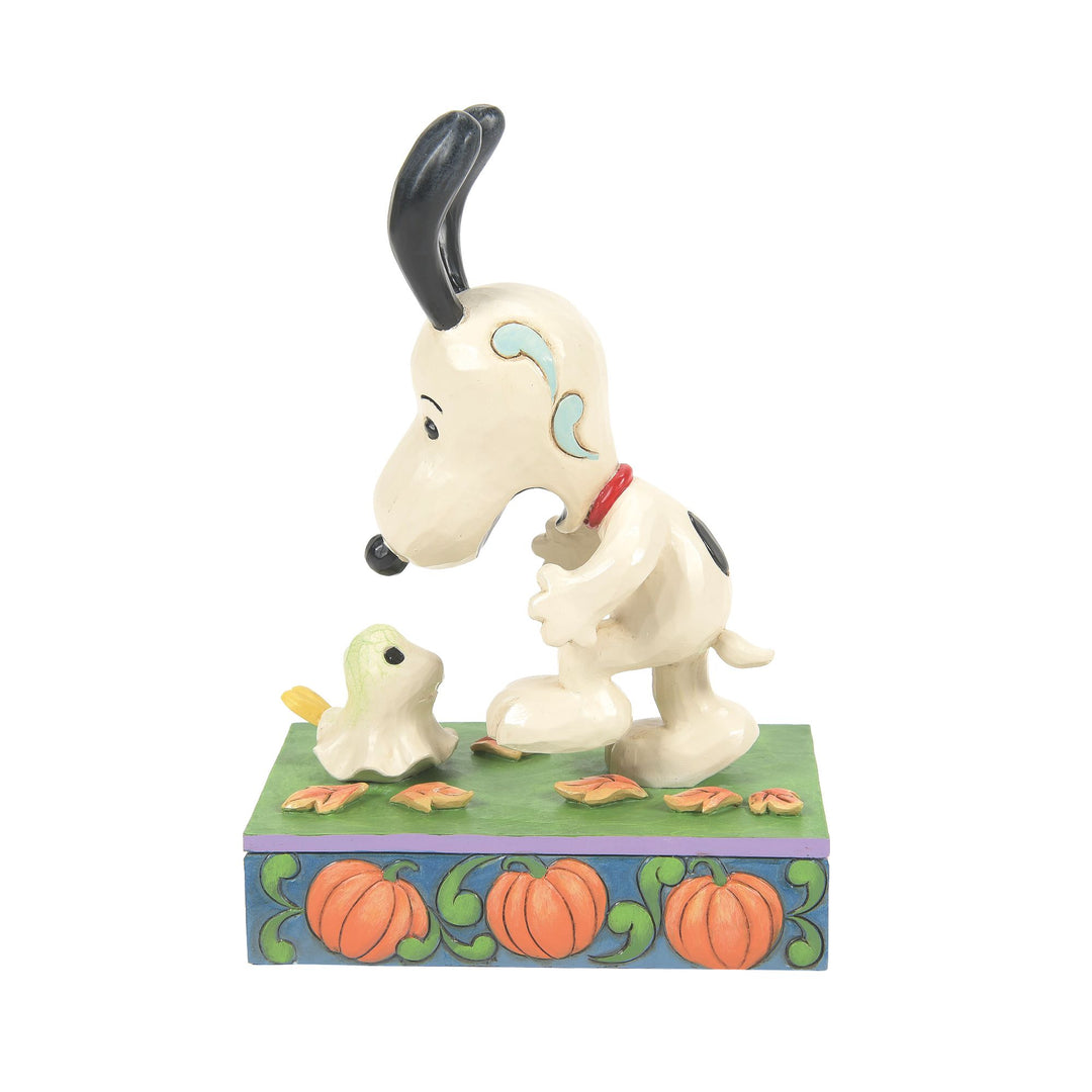 Snoopy Scared by Woodstock Gho