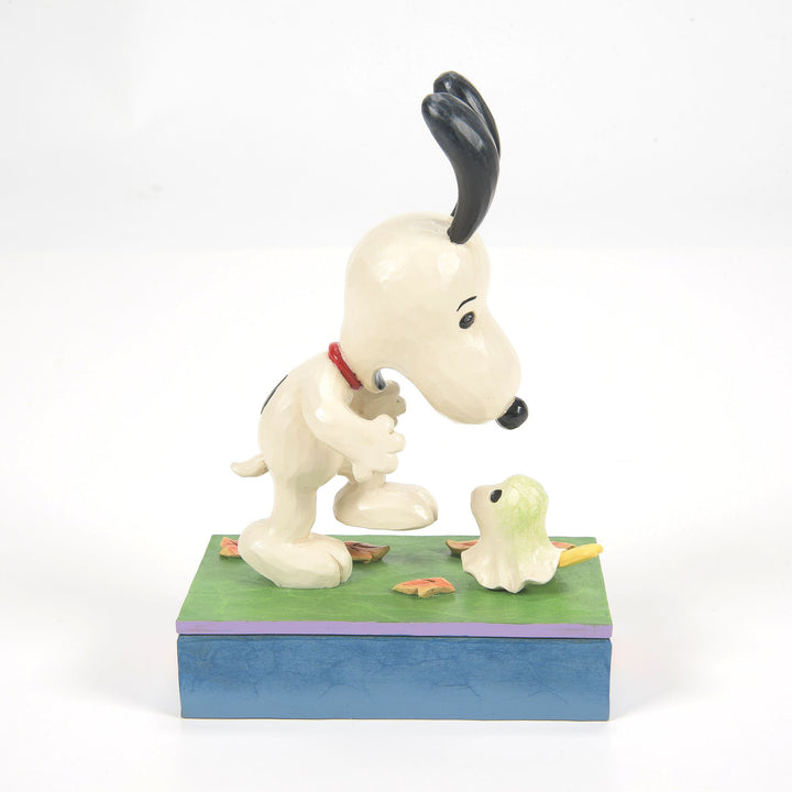 Snoopy Scared by Woodstock Gho