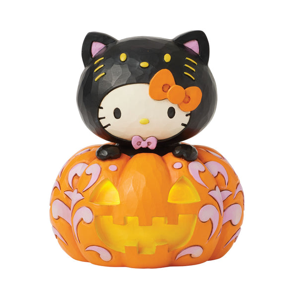 Jim Shore Mini Black Cat on Pumpkin shops Halloween Miniature Figurine