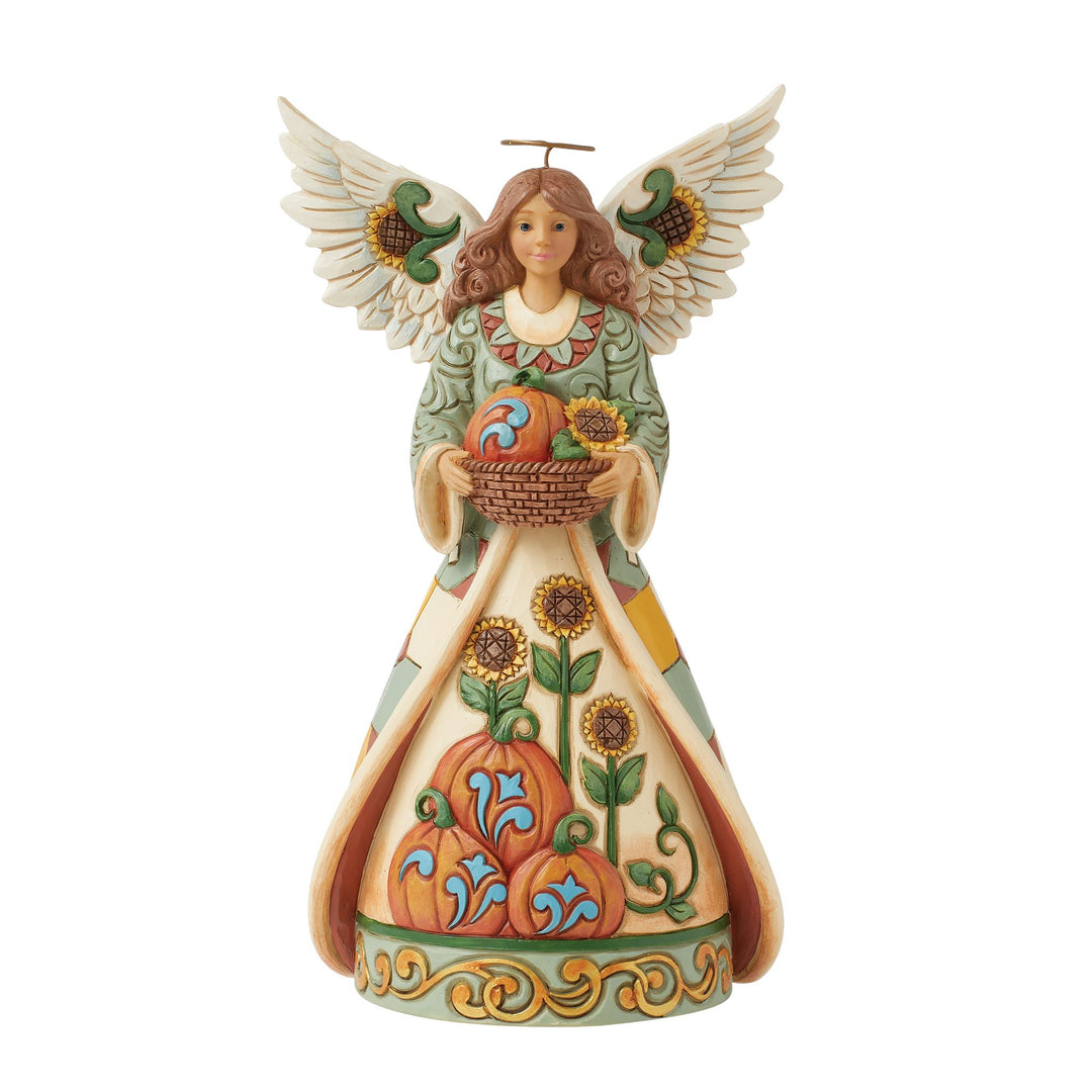 Angel with Sunflower Figurine