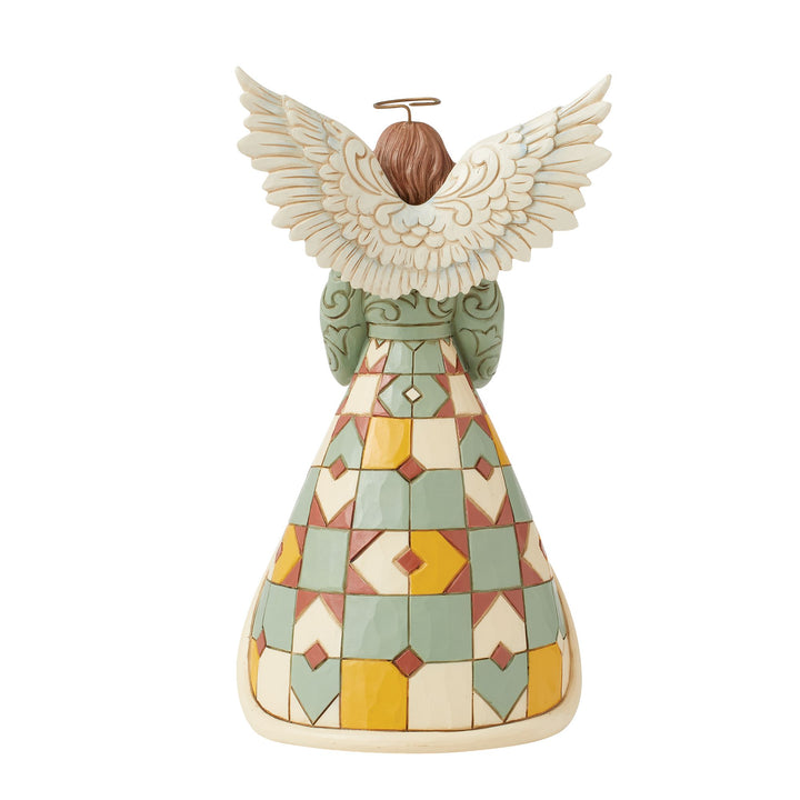 Angel with Sunflower Figurine