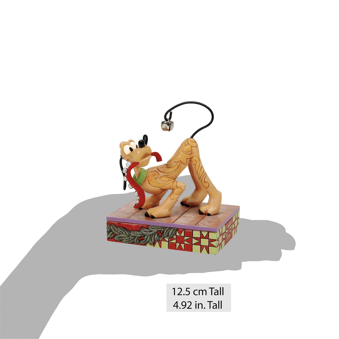 Pluto Christmas Bell on Tail