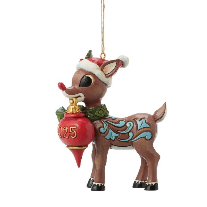 Rudolph Dated 2025 Ornament