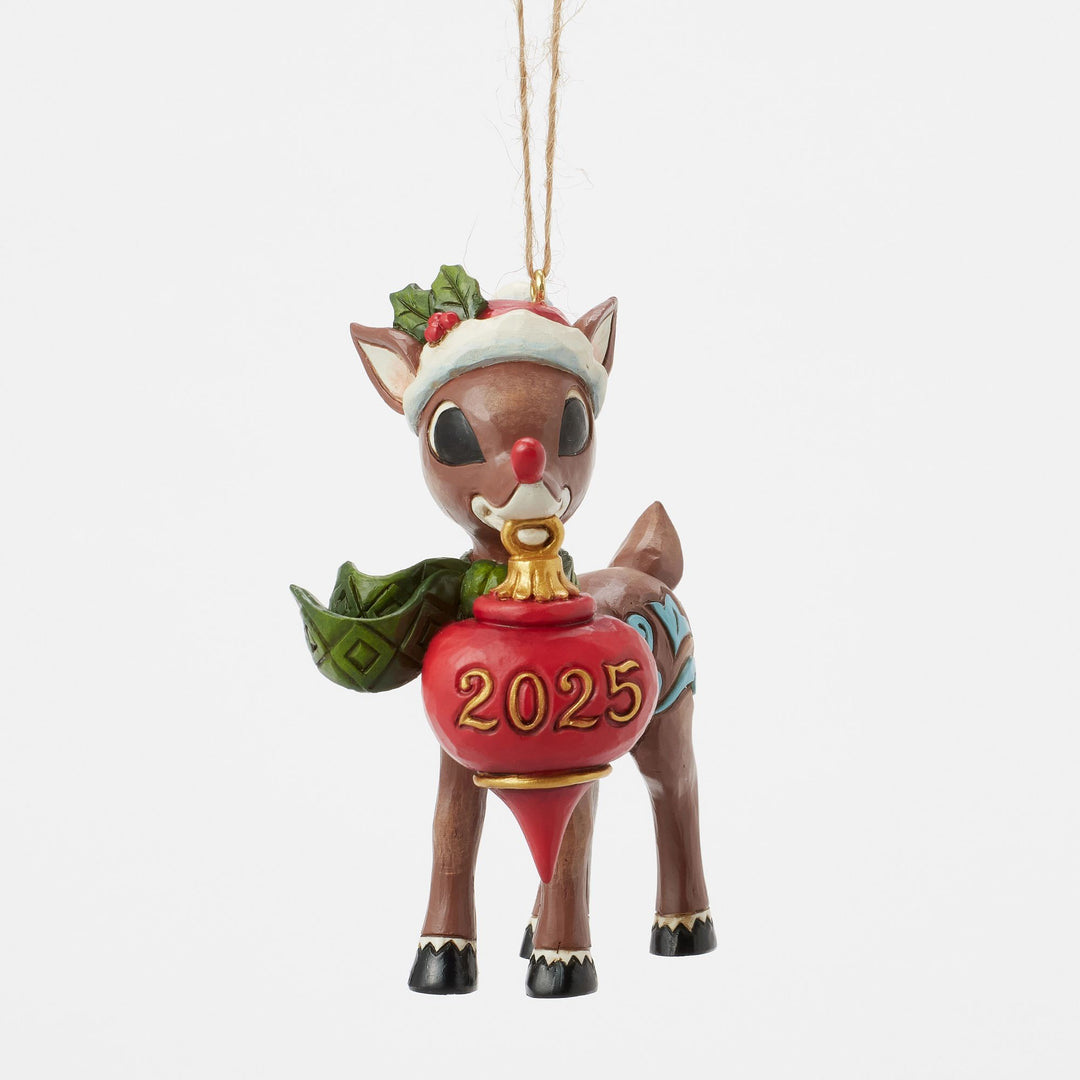 Rudolph Dated 2025 Ornament