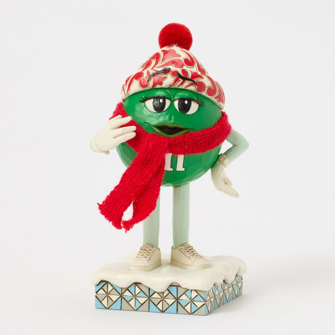 M&M'S Green Charac w/ Scarf