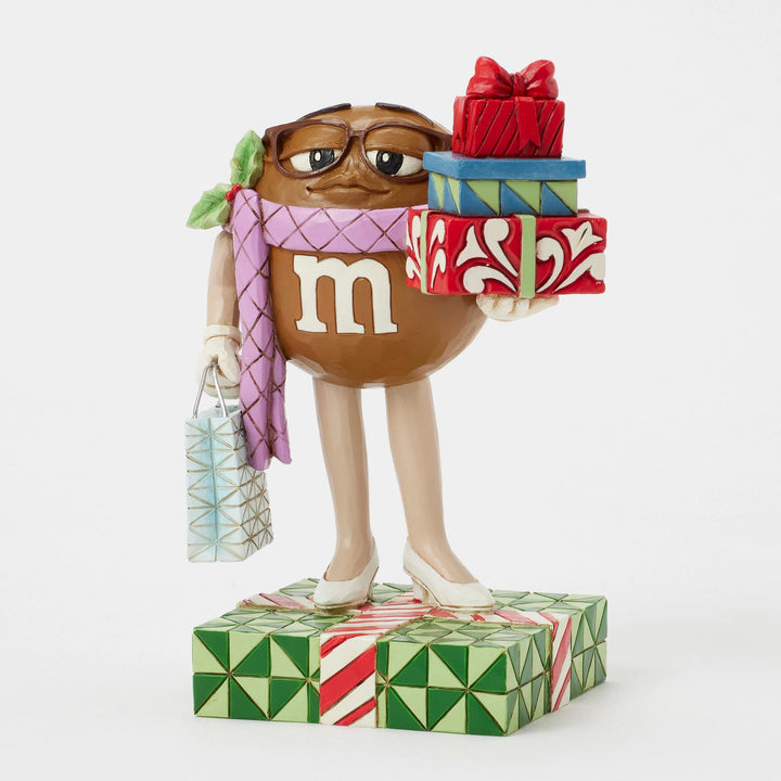 M&M'S Brown Charac w/ Presents