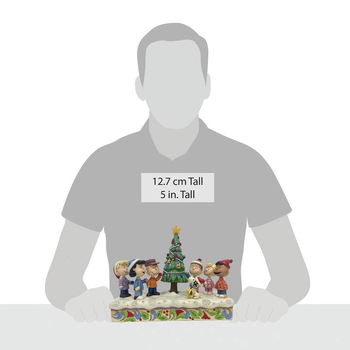 Peanuts Gang Decorating Tree