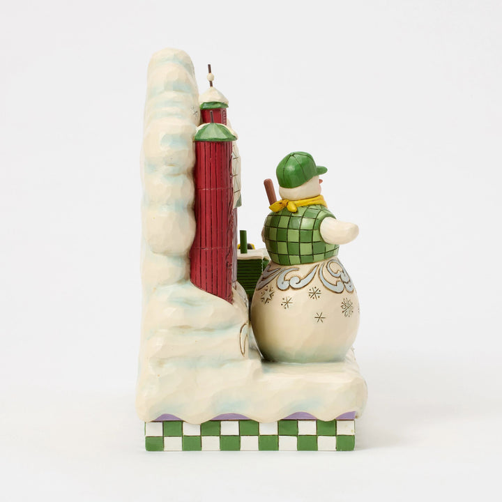 Snowman Layered Scene