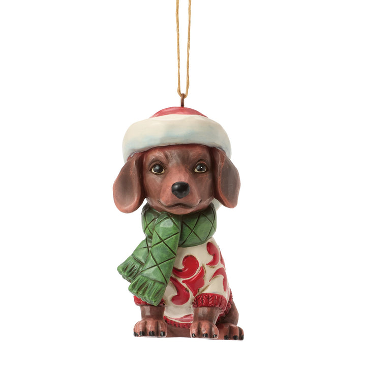 Christmas Dog Dachshund Orn