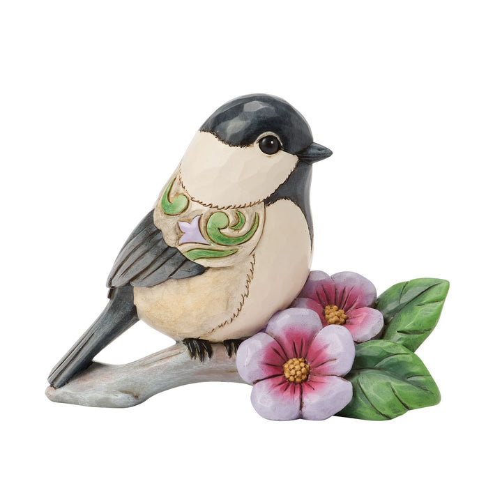 Chickadee Bird Figurine