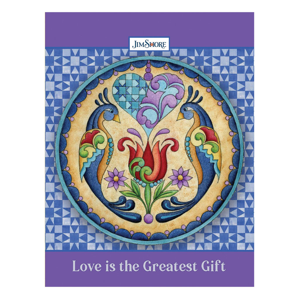 JS Love is Gift  Lined Journal