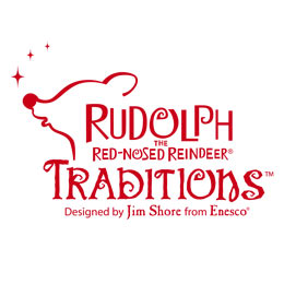 Jim Shore Rudolph the Red Nosed Reindeer logo