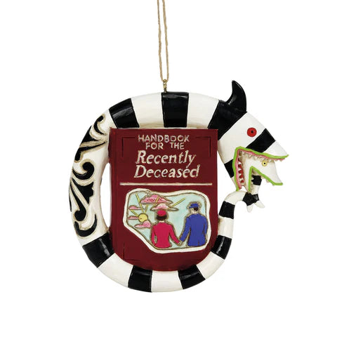 Beetlejuice Recently Deceased Ornament