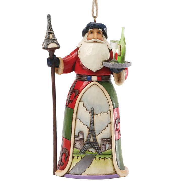 French Santa  Ornament