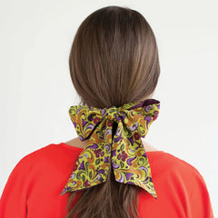 Alexys TwoSided Ponytail Scarf