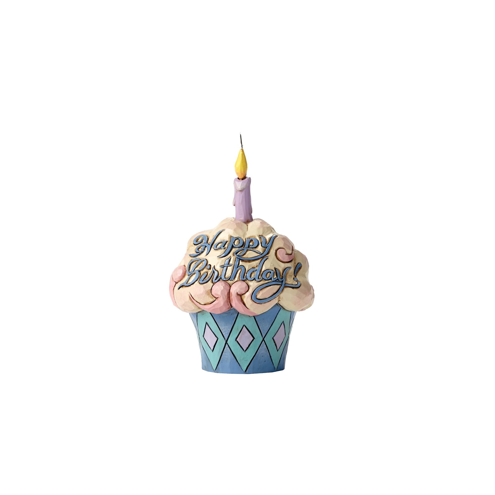 birthday candles cupcake