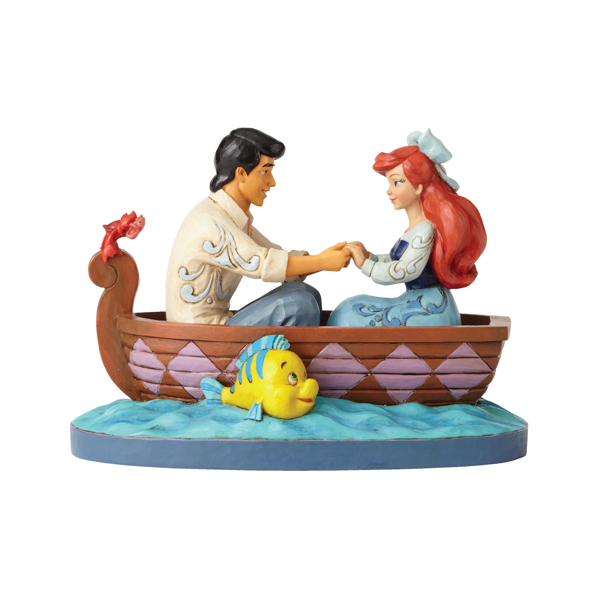 the little mermaid ariel and eric boat