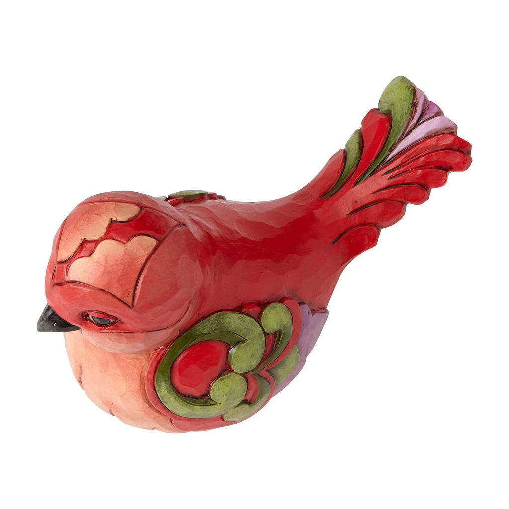 Red Floral Bird