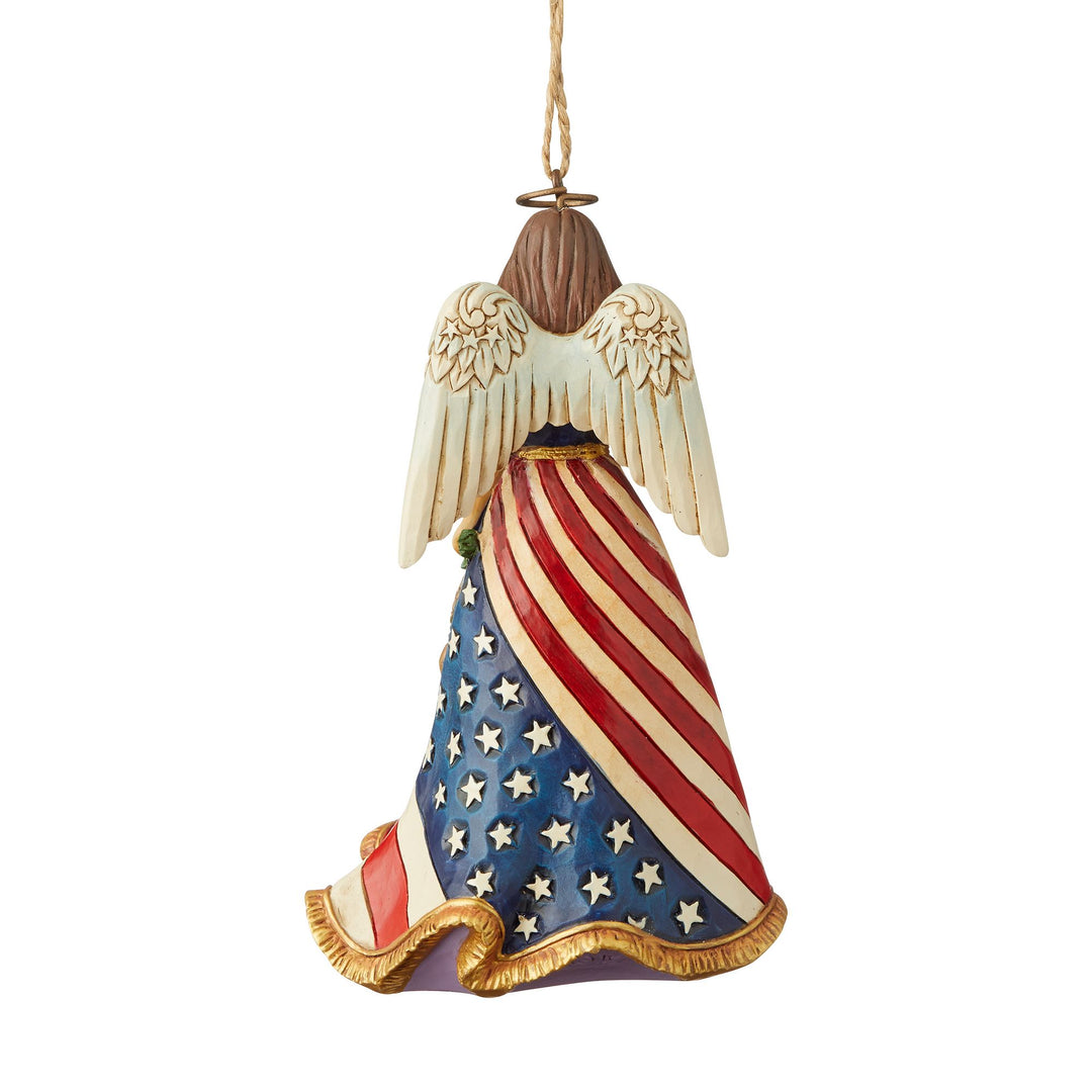 Patriotic Angel Ornament