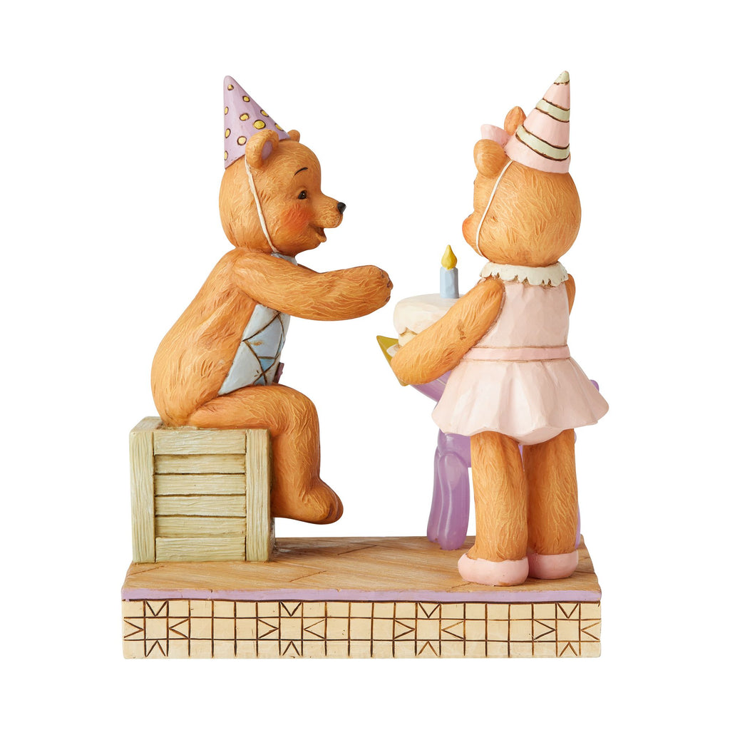 Pinky & Button w/Birthday Cake