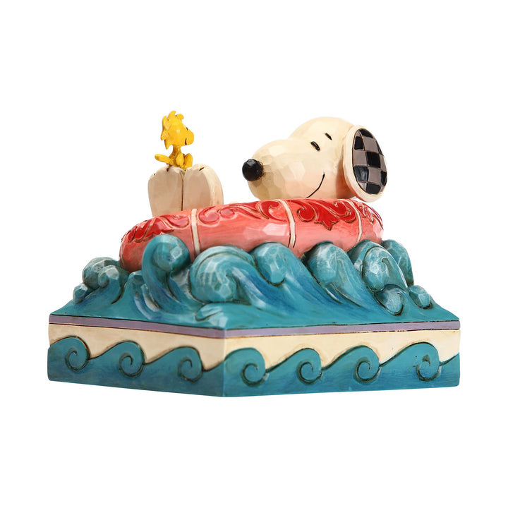 Snoopy/Woodstock in Floatie