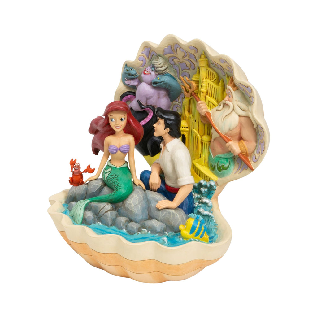 Little Mermaid Shell Scene – Jim Shore
