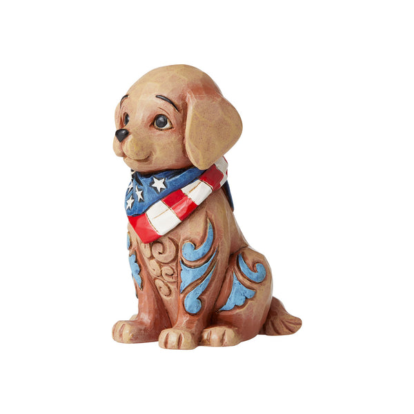 Mini Patriotic Puppy – Jim Shore