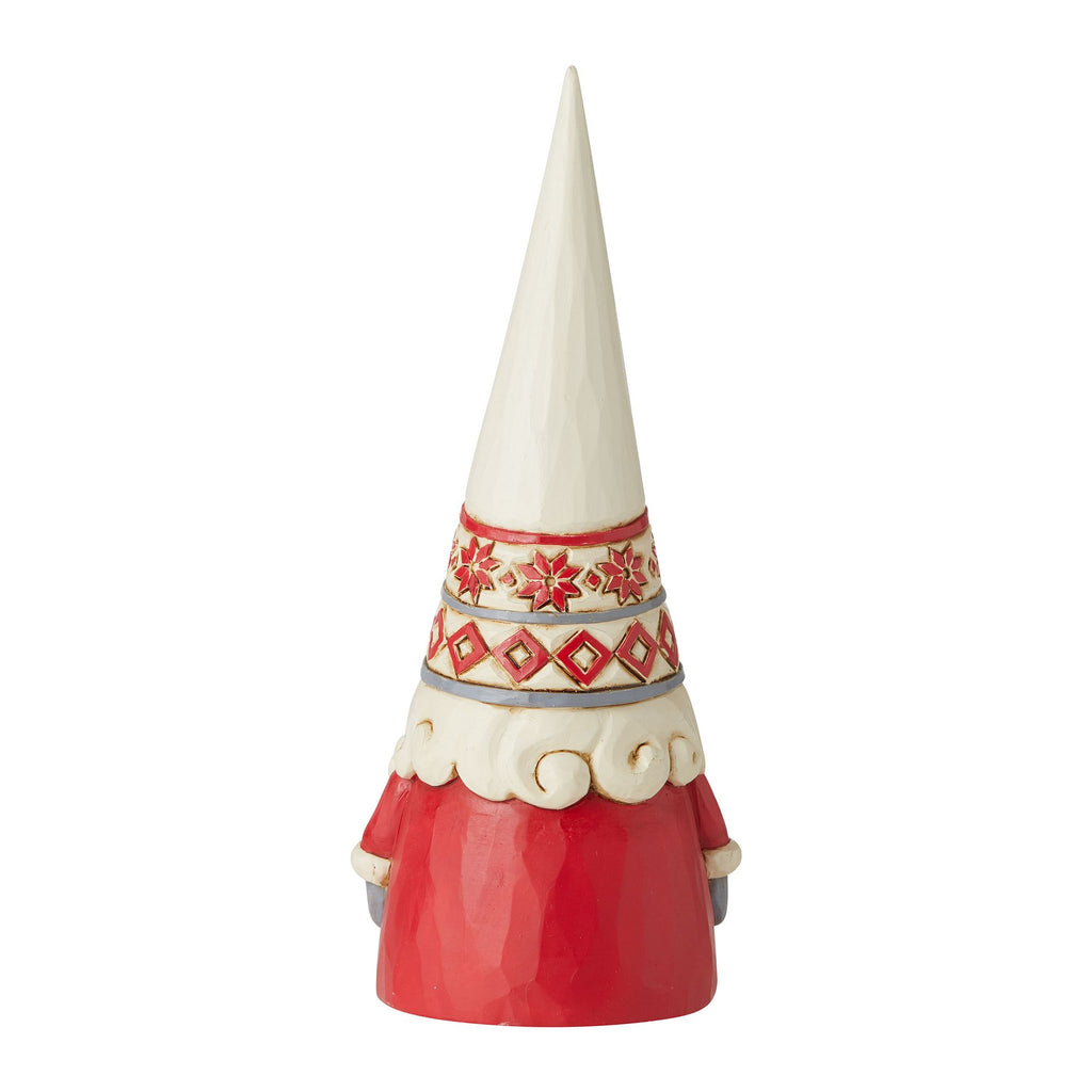 White Snowflake Hat Gnome