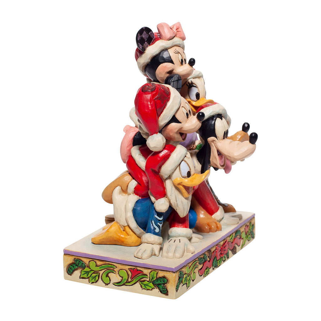 Jim Shore Disney Traditions Merry Christmas To You Mickey Walt Disney  Sculpture on eBid United States