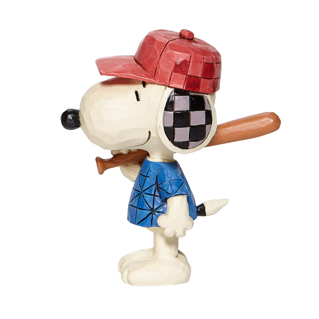 Peanuts Snoopy by Jim Shore Baseball Mini Figurine