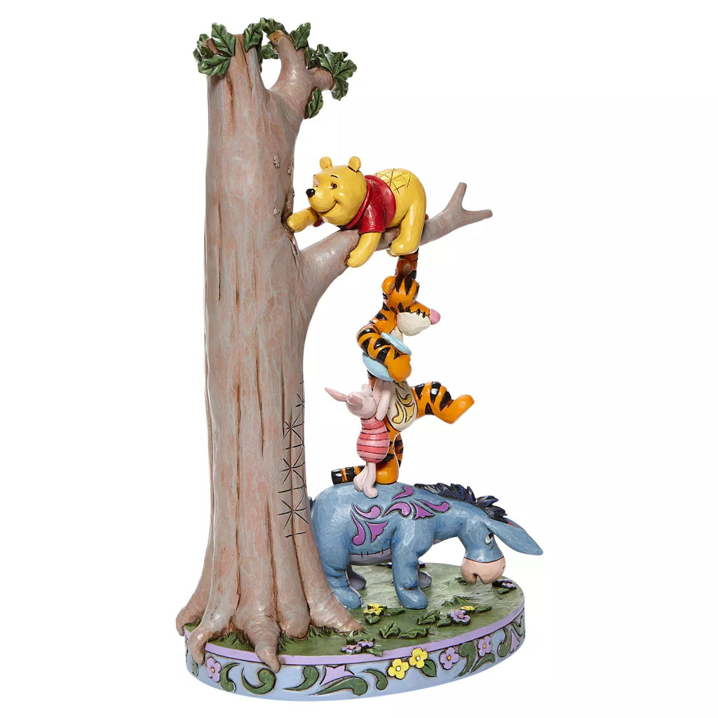 Tree with Pooh and friends