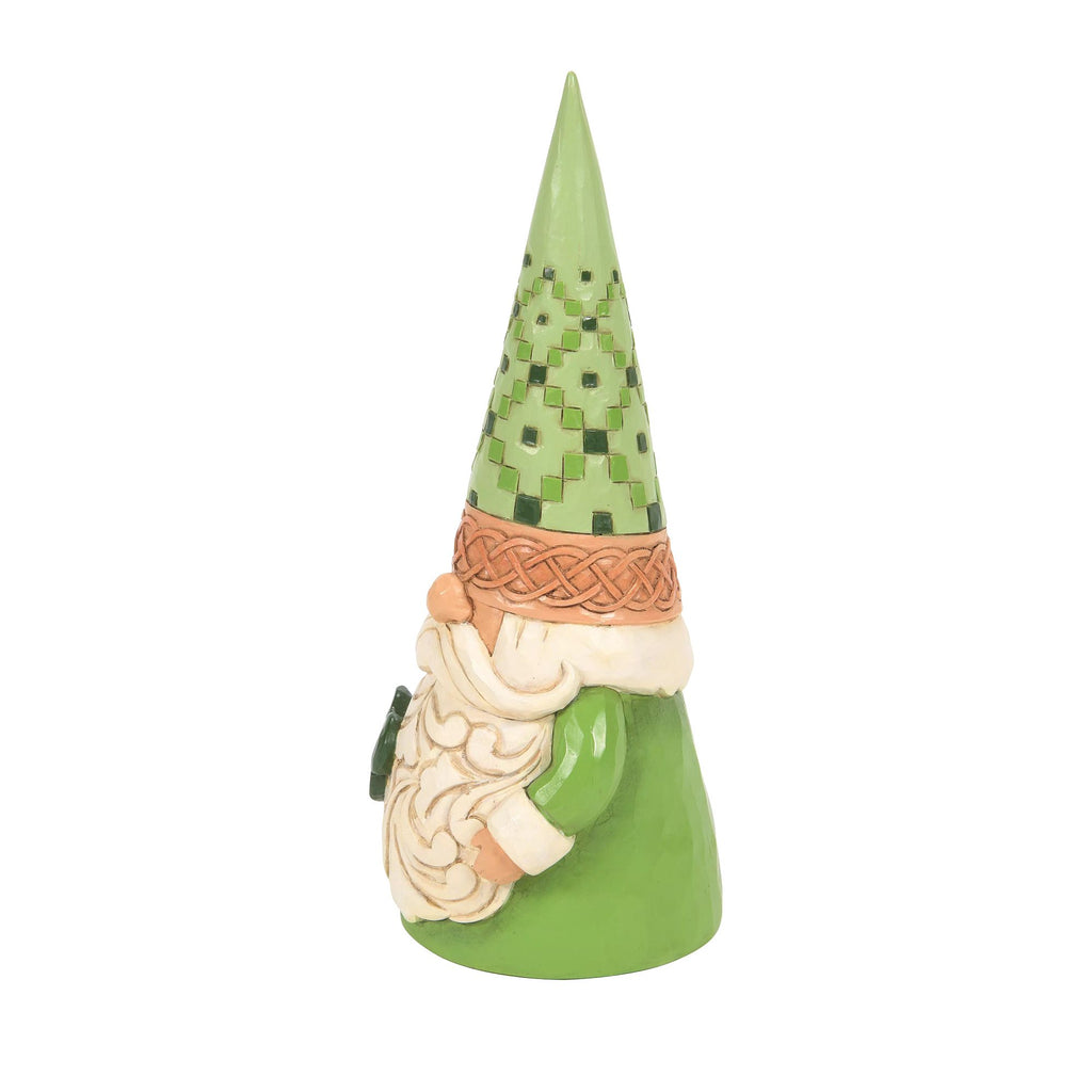 Irish Gnome with Shamrock