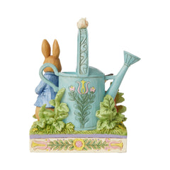 Peter Rabbit with Watering Can